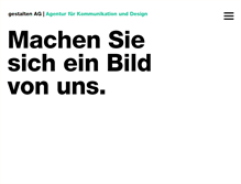 Tablet Screenshot of gestalten.ch